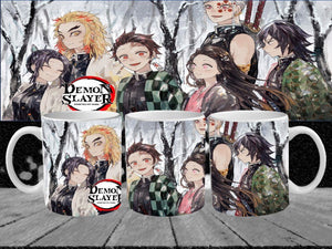 Demon Slayer Tasse – Kämpfer-Motiv für Anime-Liebhaber - Stickerloveshop