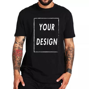 Einzigartiges T-Shirt mit Ihrem Wunschmotiv - Hochwertige Baumwolle moderne Passform langlebiges Druckverfahren  Stickerloveshop   