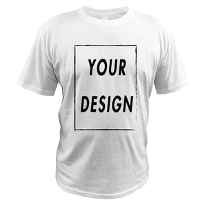 Einzigartiges T-Shirt mit Ihrem Wunschmotiv - Hochwertige Baumwolle moderne Passform langlebiges Druckverfahren  Stickerloveshop S Weiß 