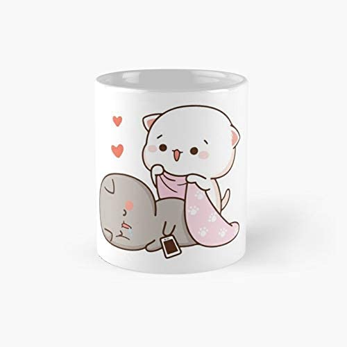 Goma Mochi Kaffeetasse 330ml - Büro - Kinder - bedruckte Tasse Lebenslange Farbgarantie Geschenk Anime Kawaii Tasse  stickerloveshop #1  
