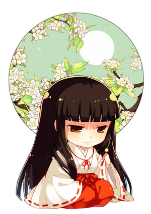 Inuyasha Anime-Aufkleber - verschiedene Motive Anime Sticker stickerloveshop Kikyo  