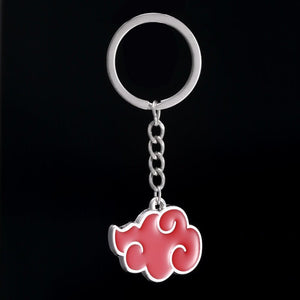Naruto Akatsuki Wolke von Schlüsselanhänger Silber 2,5cm Schlüsselanhänger stickerloveshop   