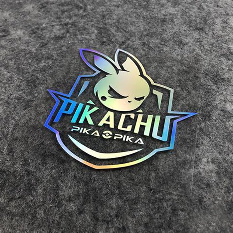 Pokemon Pikachu Sticker - Hologramm-Option verfügbar  stickerloveshop   