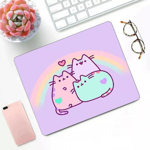 Pusheen Mousepad Geschenkidee Kawaii Cat Computer-Zubehör Gaming Anime Mouspad ideales Geschenk Mousepads stickerloveshop #2  