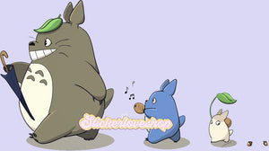 Totoro Ghibli Anime Auto Aufkleber Mein Nachbar Totoro Auto Aufkleber stickerloveshop #2  